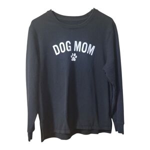 Dog Mom Black Sweatshirt